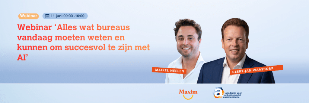 Webinar - Alles wat bureau moeten weten om succesvol te zijn met AI